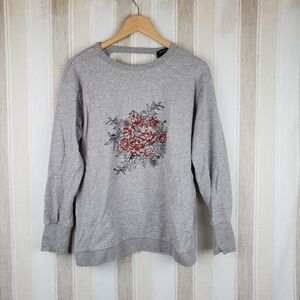 The Fifth‎ Label Open Back Crewneck Gray Size Medium